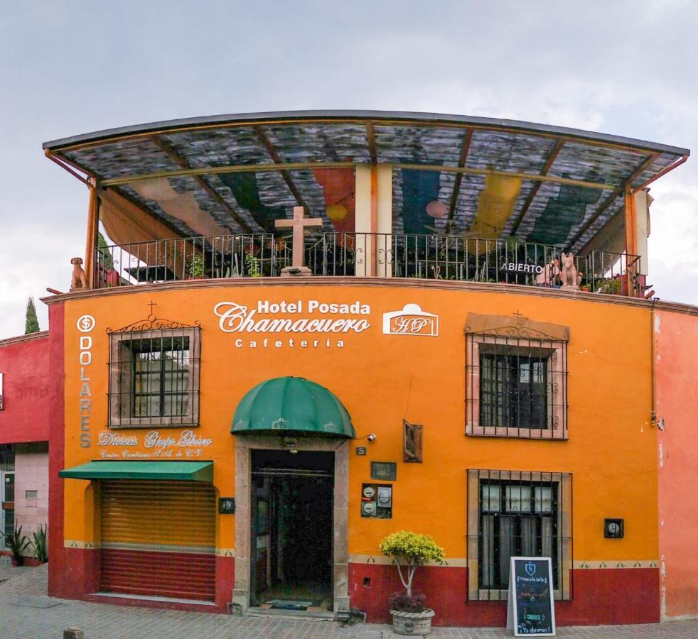 Hotel Posada Chamacuero Comonfort Extérieur photo